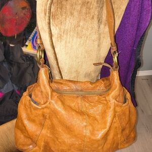 Tan Leather Women's Bag